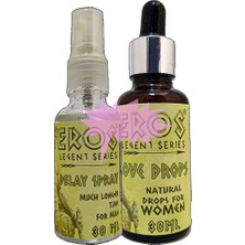 Rota Style Eros Legent Erkeklere Geciktiricistop Sprey 30 ml + Özel Kadınlara Azdırıcıiçecek 30 ml