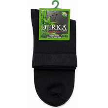 3739 Berka Erkek Bambu Konç Patik 12LI Siyah