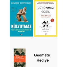 Say Christopher Chabris 2 Kitap Seti + Geometri Hediye