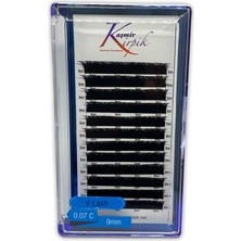 Zemira V C Kıvrım 0.07MM 9 Numara Tek Boy Kirpik