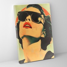 Painted Anarchy Klasik Pop Sanat Modern Tasarım ve Renkli Figürler Dekoratif Kanvas Tablo