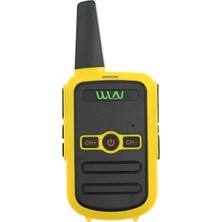 Xtechnx Wln KD-C51 16 Kanal Sarı Tekli Telsiz KOD:4280