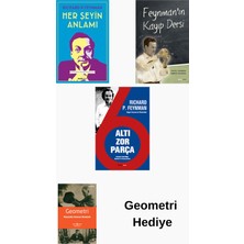 Richard P. Feynman 3 Kitap Seti + Geometri Hediye