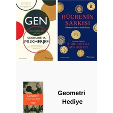 Domingo Yayınevi Siddhartha Mukherjee 2 Kitap Seti + Geometri Hediye