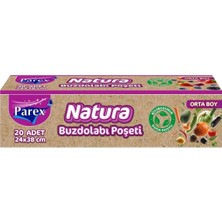 Zemira Parex Natura Buzdolabı Poşeti Orta Boy 20’li