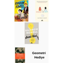 Pegasus Rainbow Rowell 3 Kitap Seti + Geometri Hediye