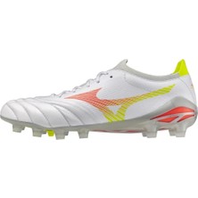 Mizuno Morelia Neo 5 Beta Pro Erkek Krampon Beyaz / Sarı