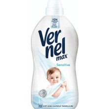 Zemira Vernel Max Sensitive Alerjik Ciltler Için Boya Içermeyen 60 Yıkama Konsantre Çamaşır Yumuşatıcısı (