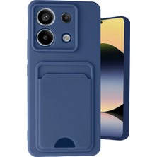 Magicool Xiaomi Redmi Note 13 Pro 5g Kılıf Kelvin Kartvizitli Silikon - Lacivert