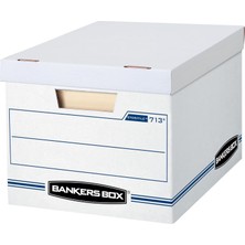Zemira Bankers Box Stor/dosya Saklama Kutusu Lift Off Kapak, Letter/legal, 30,5 x 25,4 x 38,1 cm 12-Pack