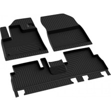Zemira Ferrous Autoaccessories Peugeot Rifter 4d Havuzlu Kauçuk Paspas 2019 Üstü