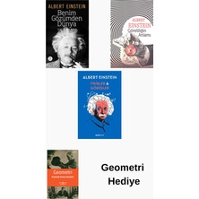 Albert Einstein 3 Kitap Seti + Geometri Hediye
