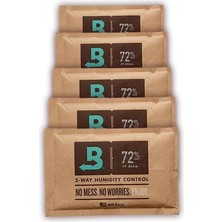 Zemira Boveda 72 60G Humidor Puro Kutusu Nemlendirici 5li Paket