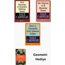 Epsilon Yayınevi Dale Carnegie 3 Kitap Seti + Geometri Hediye