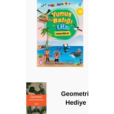 Timaş Çocuk Yunus Balığı Lila - Mini Masallar 5 + Geometri Hediye