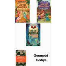 Timaş Çocuk Nurlan Nazlı Kaya 3 Kitap Seti + Geometri Hediye