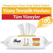 Zemira Yüzey Temizleme Havlusu Arap Sabunlu 100'LÜ 2 Adet