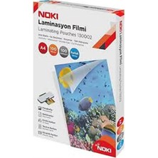 Noki 130002 Laminasyon Filmi Parlak A4 100 Mic 100LÜ