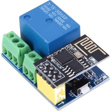 Sensör Modül ESP8266 Uyumlu 5V Wifi Kablosuz Röle Modülü Uzaktan Kontrol ESP-01S