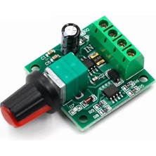 Sensör Modül Pwm Dc Motor Hız Kontrol Modülü 1.8V-12V 2A Ayarlanabilir Hız Kontrolcü