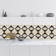 Zemira Mutfak Tezgah Arası Folyo Fayans Kaplama Folyosu Deco 60X200 cm