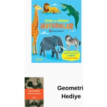 Remzi Kitabevi Hayvanlar - Oyna ve Öğren + Geometri Hediye