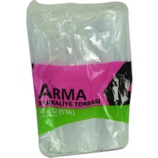 Zemira Plastik Şeffaf Bakkaliye Poşeti, 30X52 Cm, 1 kg