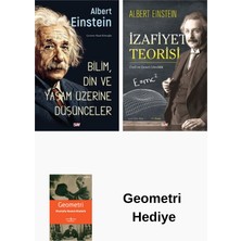 Say Albert Einstein 2 Kitap Seti + Geometri Hediye
