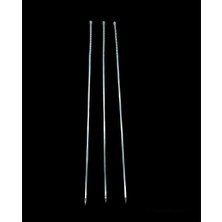 Ttt Burgulu Kuşbaşı Şişi - Metal - Kalın Kare - 50 cm