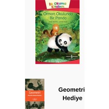 İş Bankası Kültür Yayınları Orman Okulunda Bir Panda - Ilk Okuma Kitabım + Geometri Hediye
