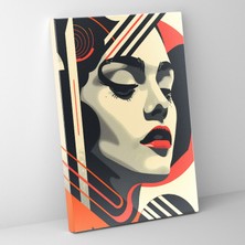 Painted Anarchy Tipografik Art Deco Klasik ve Popart Temalı Çağdaş Sanat Kanvas Tablo