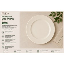 Bonna Banquet 23 cm Düz Tabak