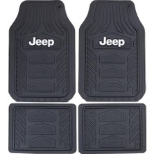 Zemira Plasticolor 001668R01 Jeep Weatherpro 4 Parça Paspas Seti, Siyah