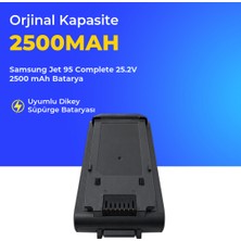 Ümit Maker Samsung Jet 95 Complete 25.2V 2500 Mah Batarya