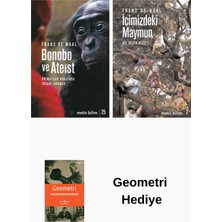 Metis Yayınları Frans De Waal 2 Kitap Seti + Geometri Hediye