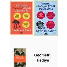 Pegasus David Mcraney 2 Kitap Seti + Geometri Hediye