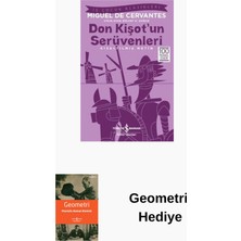 İş Bankası Kültür Yayınları Don Kişot'un Serüvenleri + Geometri Hediye