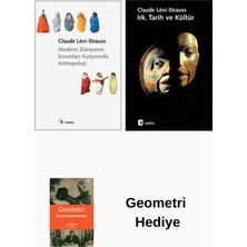 Metis Yayınları Claude Levi-Strauss 2 Kitap Seti + Geometri Hediye
