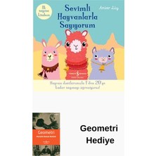İş Bankası Kültür Yayınları Sevimli Hayvanlarla Sayıyorum - Ilk Sayma Kitabım + Geometri Hediye
