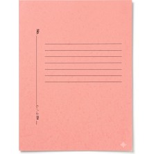 Alemdar Telli Dosya Karton Tam Kapak Lüx Pembe 25 Li