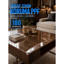 Otox Ahşap Zemin ve Mobilya Koruma | Ppf Filmi | 50 cm x 1.5 Metre | 180 Mikron | Şeffaf Çizilmeye Dayanıklı Koruyucu Film | Masa, Sehpa, Parke ve Ahşap Yüzey Koruma