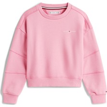 Tommy Hilfiger Kadın / Kız Pembe Tommy Hilfiger Kids Mini Corp Leggings Set Pembe Kız Çocuk Eşofman Takımı