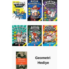 Altın Kitaplar Dav Pilkey 6 Kitap Seti + Geometri Hediye