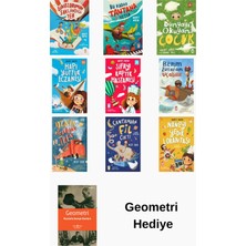 Timaş Çocuk Mert Arık 9 Kitap Seti + Geometri Hediye