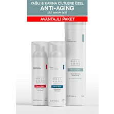 Mallards Kuru ve Yıpranmış Ciltler Için Yaşlanma Karşıtı Cilt Bakım Seti, C Vitamini Losyonu, Retinol Boost Krem, Nemlendirici Krem