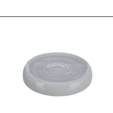 Bezos Kediler Için Seramik Mama ve Su Kabı Gri 0,2 Lt 18 cm