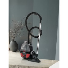 Schafer Vortex Toz Torbasız Elektrikli Süpürge-Kırmızı/siyah