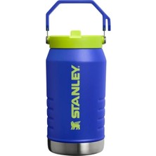 Stanley The Iceflow™ Flip Straw 2.0 Jug 1.90L / 64OZ Cobalt Chartreuse Termos