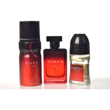 Tiaras For Men Him Parfüm Edt 100 ml + Deodorant 150 ml + Rollon 50ML