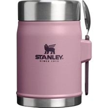 Stanley The Legendary Food Jar + Spork 0.4l / 14OZ Purple Smoke Yemek Termosu